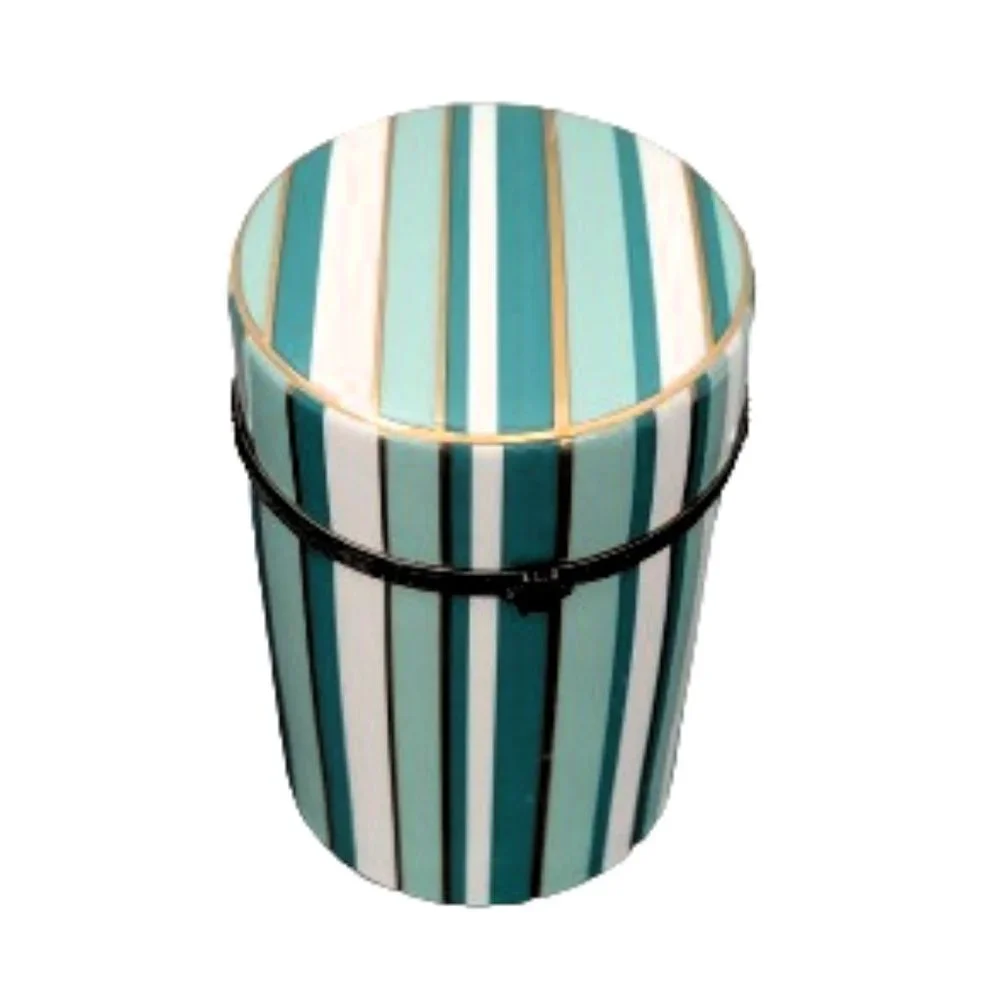 Z Gallerie Scented Candle In A Reusable Decorative Ceramic Container with Lid